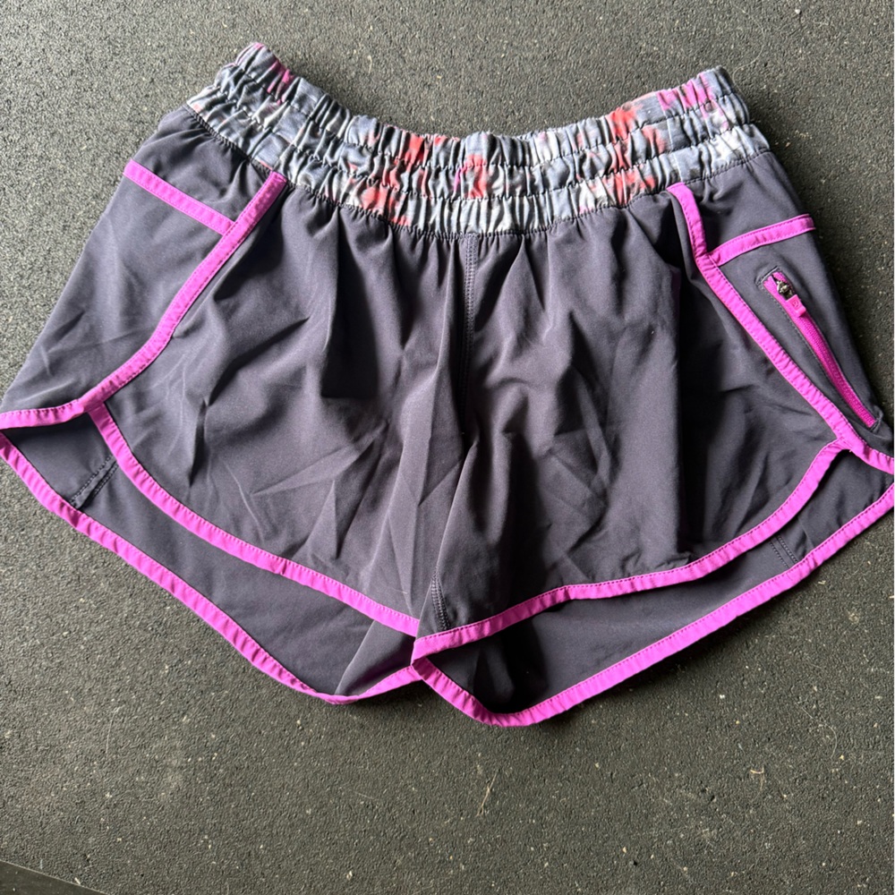Navy and Pink Athletic Shorts